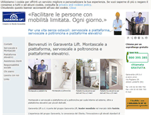 Tablet Screenshot of garaventa-coswatt.it